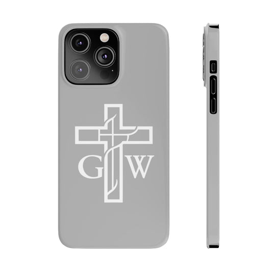 God Willing Phone Case Grey