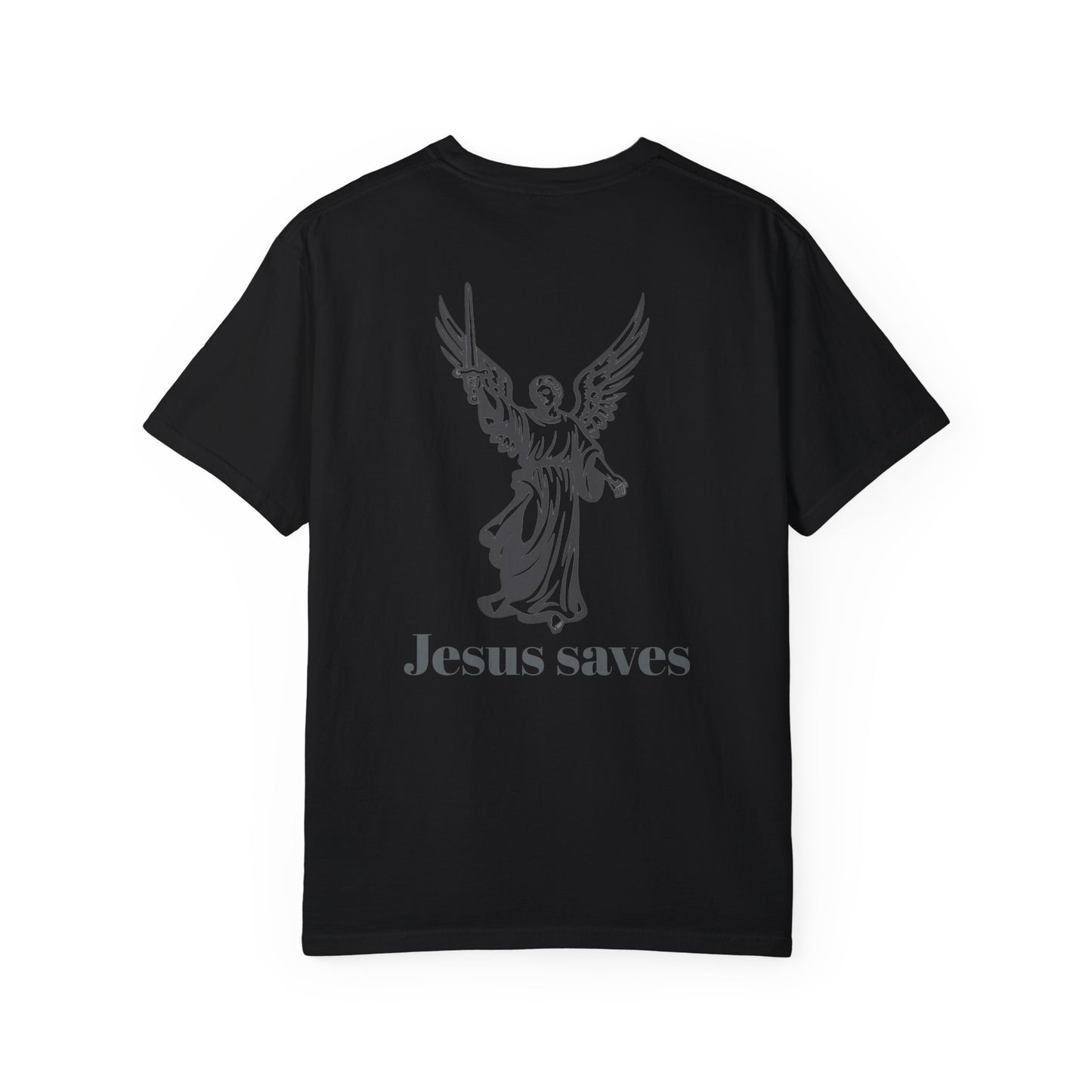 Jesus Saves Angel Tee