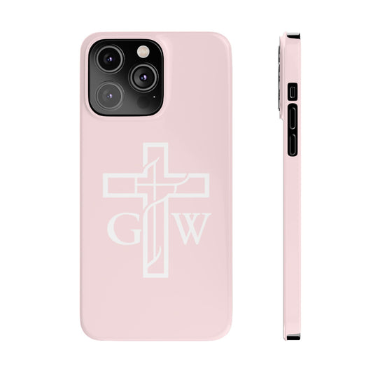 God Willing Phone Case Pink