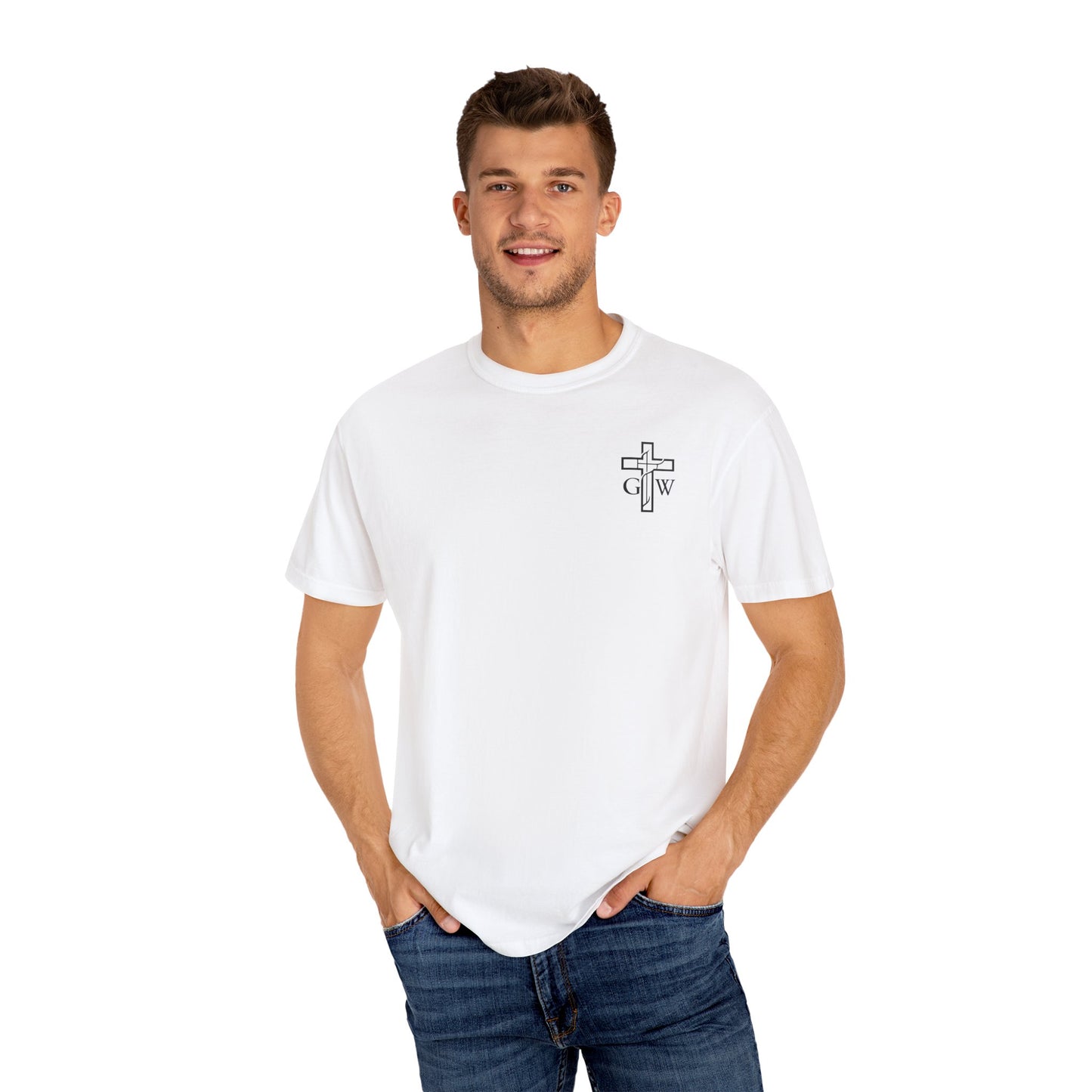 Jesus Saves Angel Tee