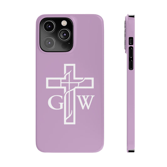 God Willing Phone Case Purple