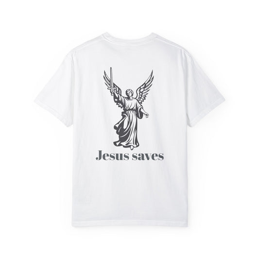 Jesus Saves Angel Tee