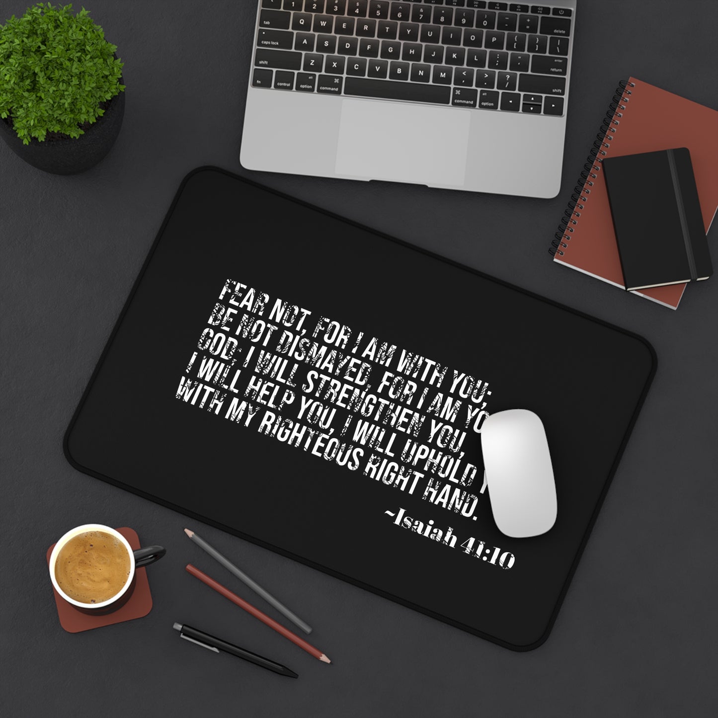 God Willing mousepad Isiah 41:10